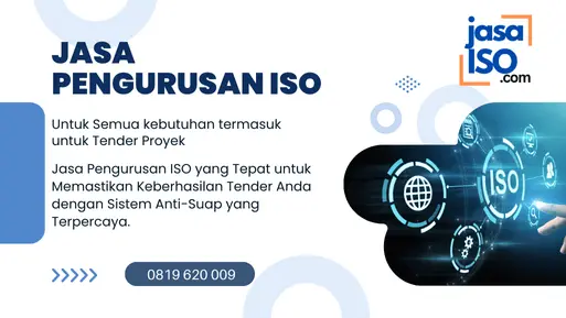 Jasa Sertifikasi Pengurusan ISO Tender