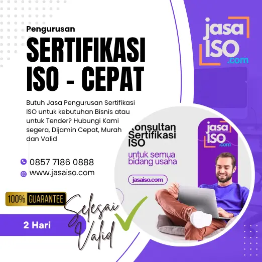 sertifikasi iso tercepat